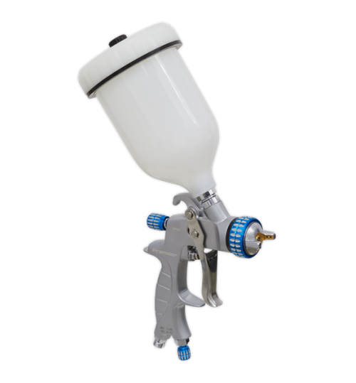 Sealey Gravity Feed Spray Gun 1.4mm Set-Up